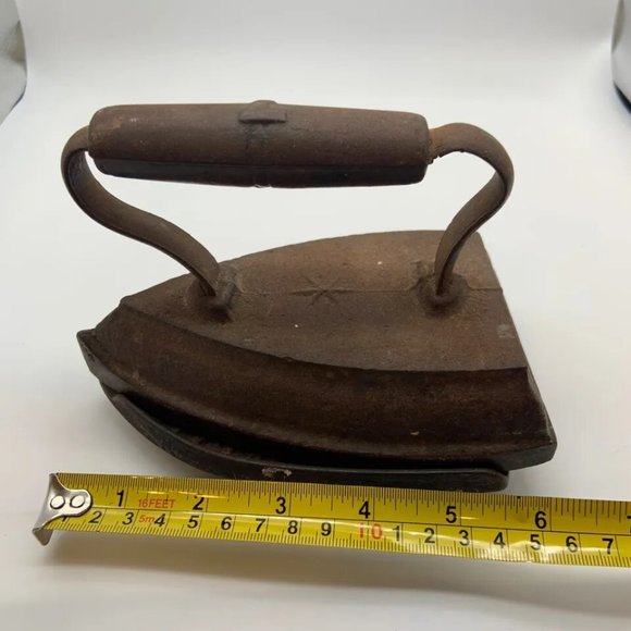 Antique Colebrookdale Iron Co. Pottstown PA Old Fashioned Iron and Base - Picture 11 of 11